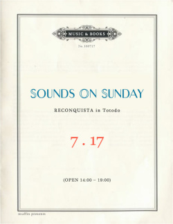 SOUNDS ON SUNDAY vol.4